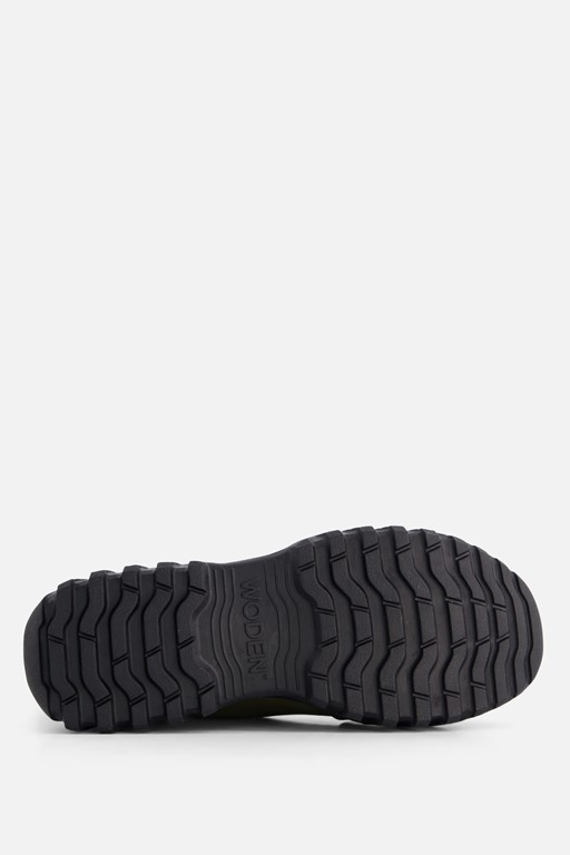 Woden Magda Track regenlaarzen groen Rubber