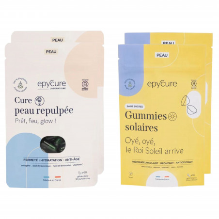 Epycure Laboratoire Pack Beauté solaire 2 mois