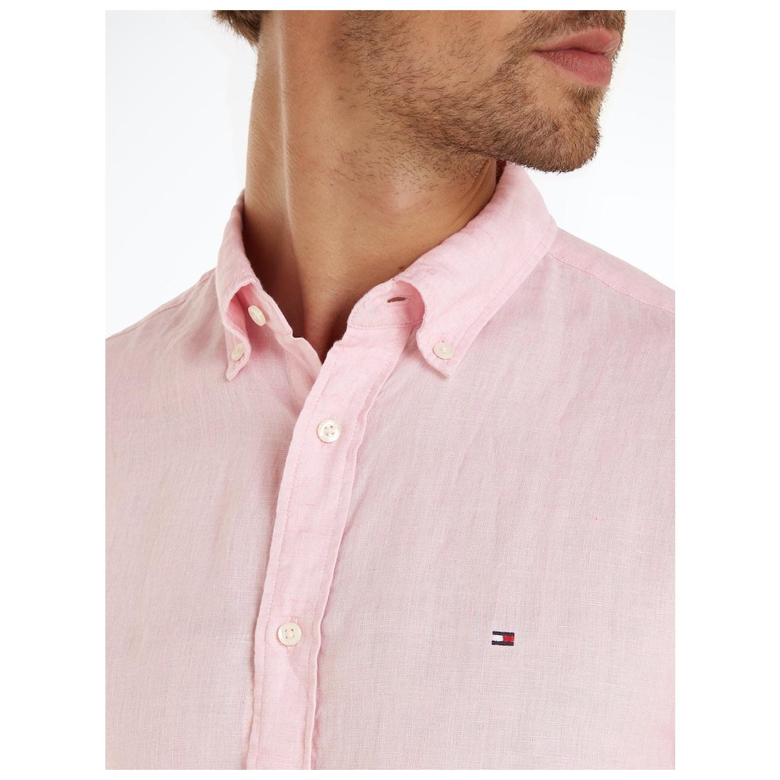 Tommy Hilfiger PIGMENT DYED LI SOLID RF SHIRT