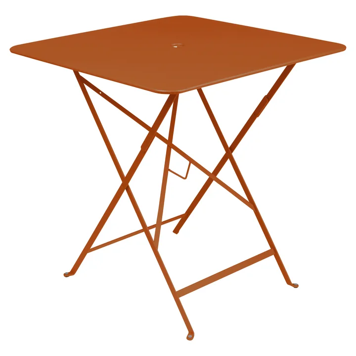 Fermob - Bistro Klapptisch, 71 x 71 cm, candied orange