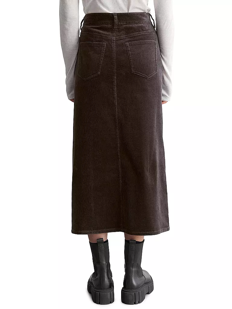 MARC O' POLO DENIM Midirock dunkelblau
