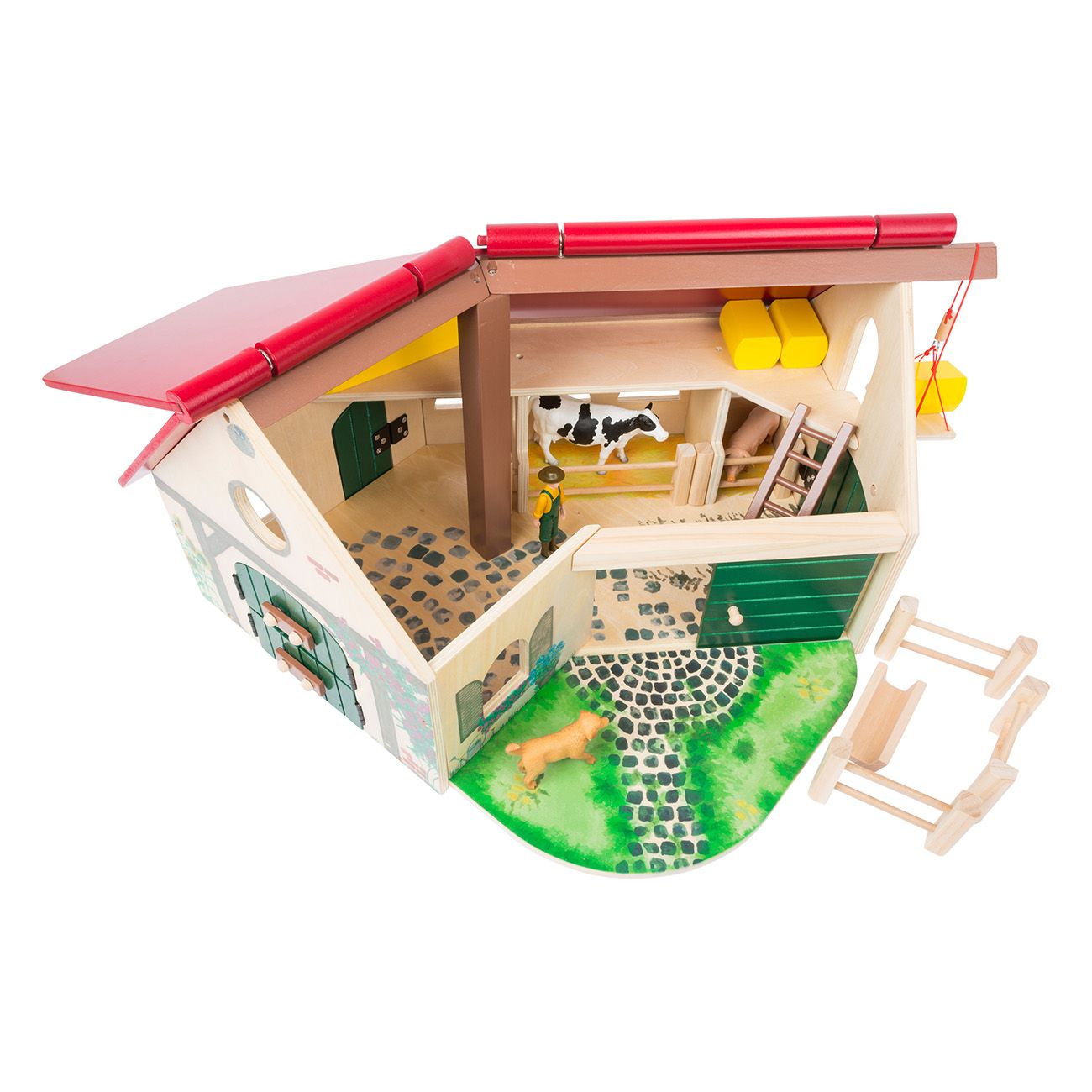 Smallfoot Woodfriends Bauernhof 11005 Kinderbauernhof