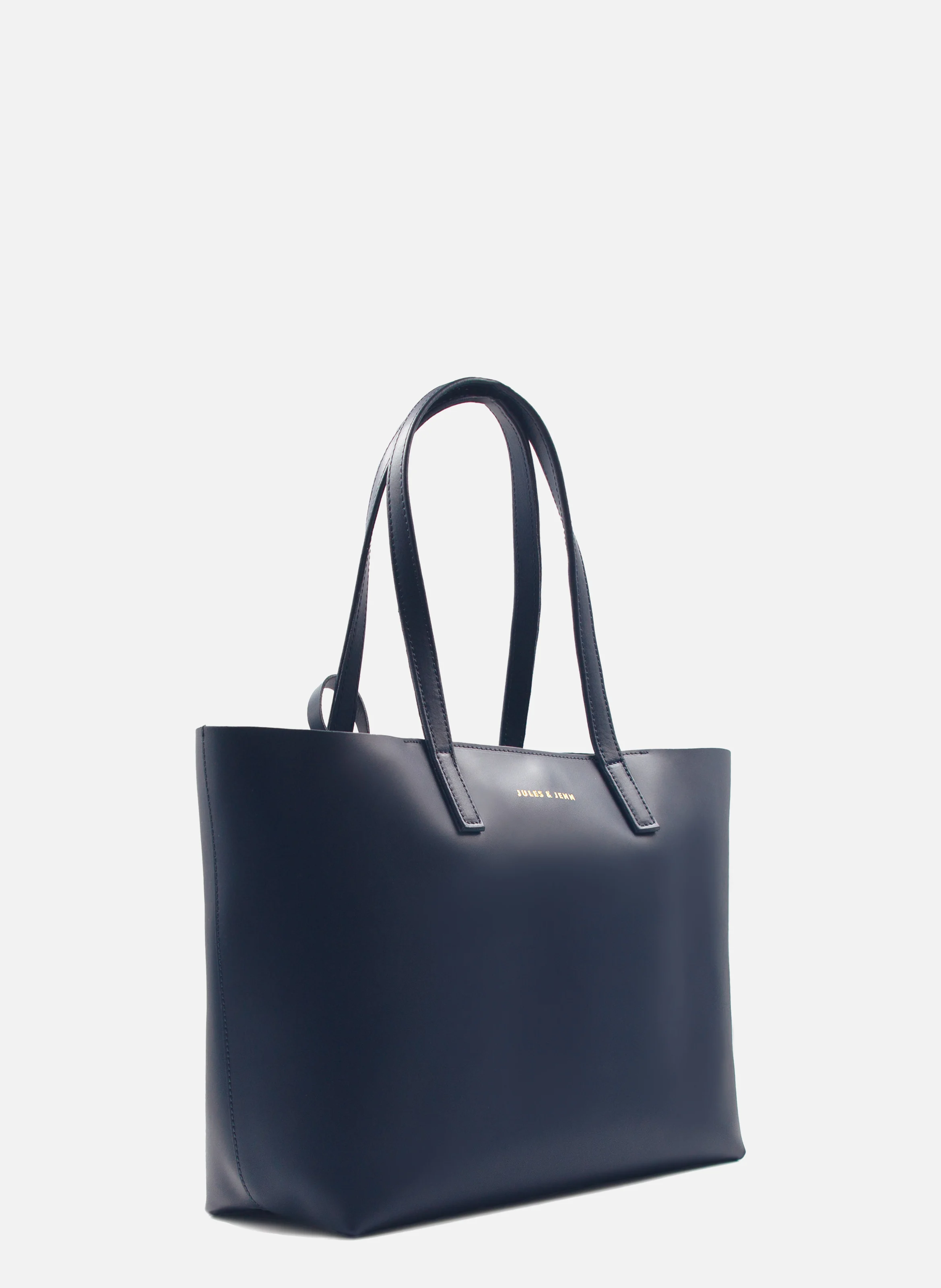 Sac cabas cuir lisse | Bleu