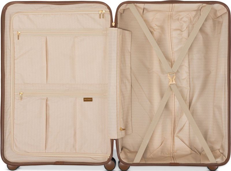SUITSUIT - Fab Seventies - Reiskoffer - Zwart - Polycarbonaat/ABS - 94 Liter