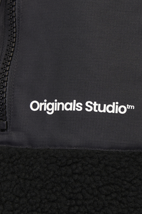 Jack & Jones zwarte heren jas
