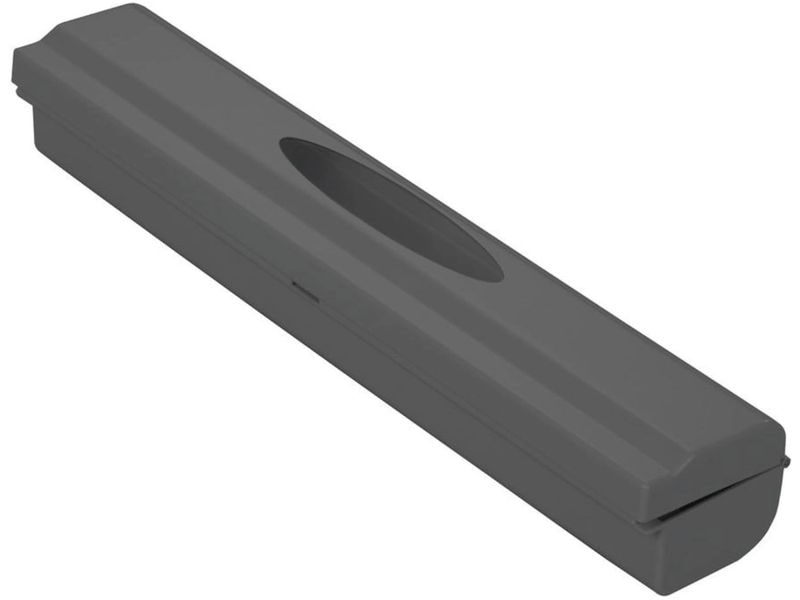 Wenko Folienschneider Perfect Cutter Anthrazit Folienschneider für Frischhaltefolie und Alufolie