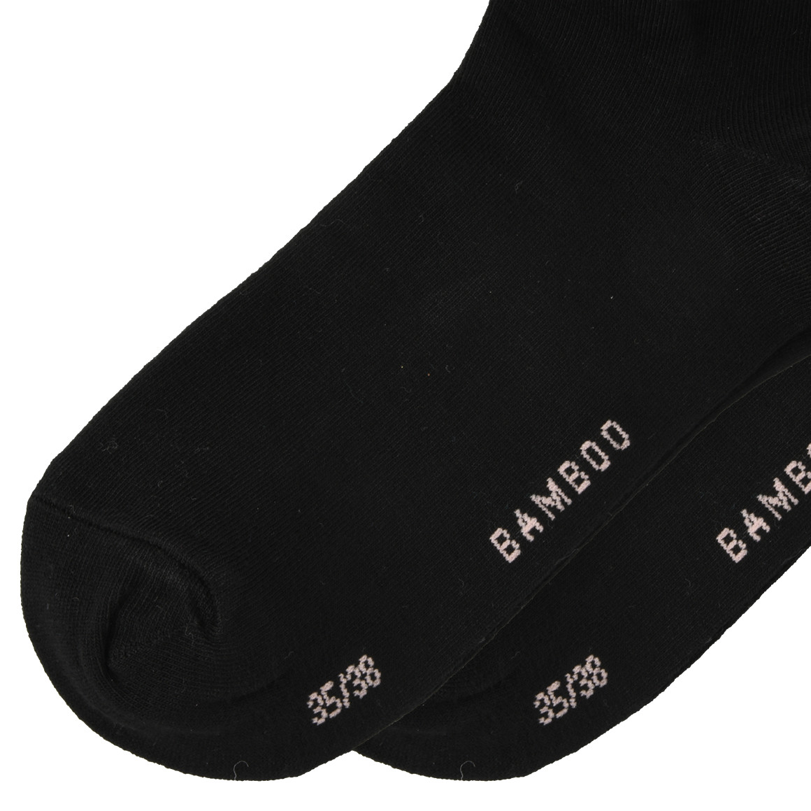 Gina Benotti 2 Paar Damen Sneaker-Socken mit Rollbündchen schwarz