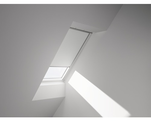 VELUX Advantage Set: Warmtewerende luifel, transparant zwart, en verduisterend rolgordijn, wit DOP C02 1025S