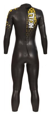 Combinaison Néoprène Mako Hali Plus Noir Jaune Homme