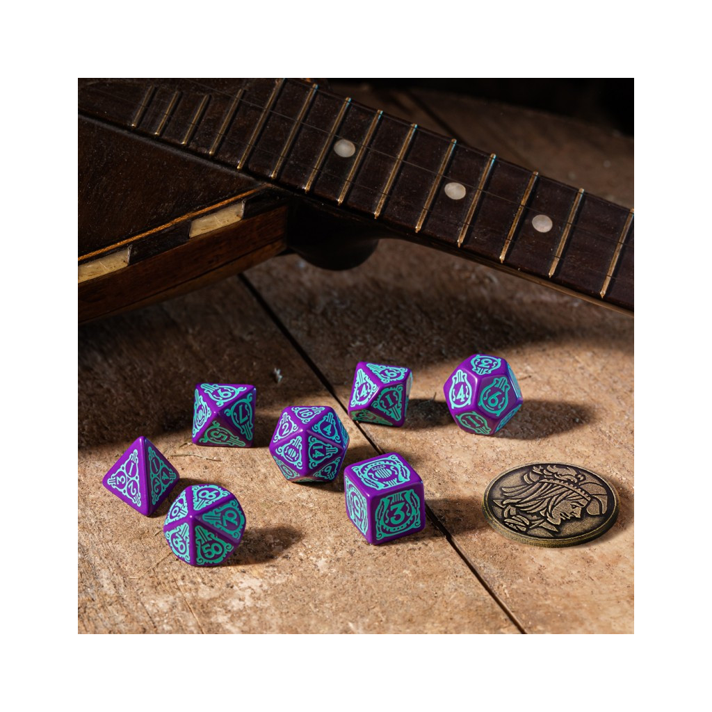 The Witcher Dice Set - Dandelion - Half a Century of Poetry