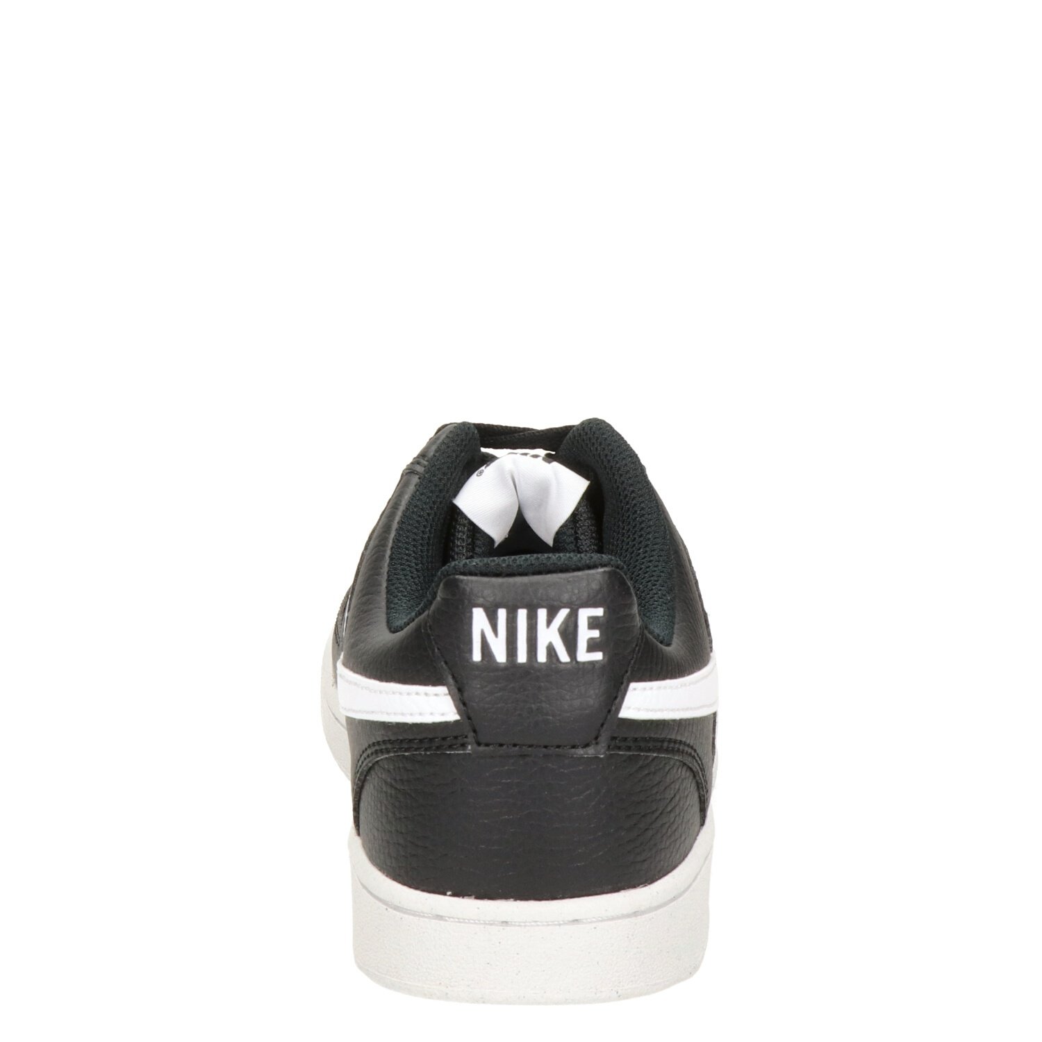 Court Vision Low heren sneaker Nike Zwart