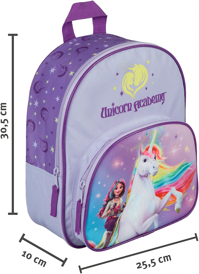 UNDERCOVER Kinderrucksack »Unicorn Academy« inklusive Geldbeutel