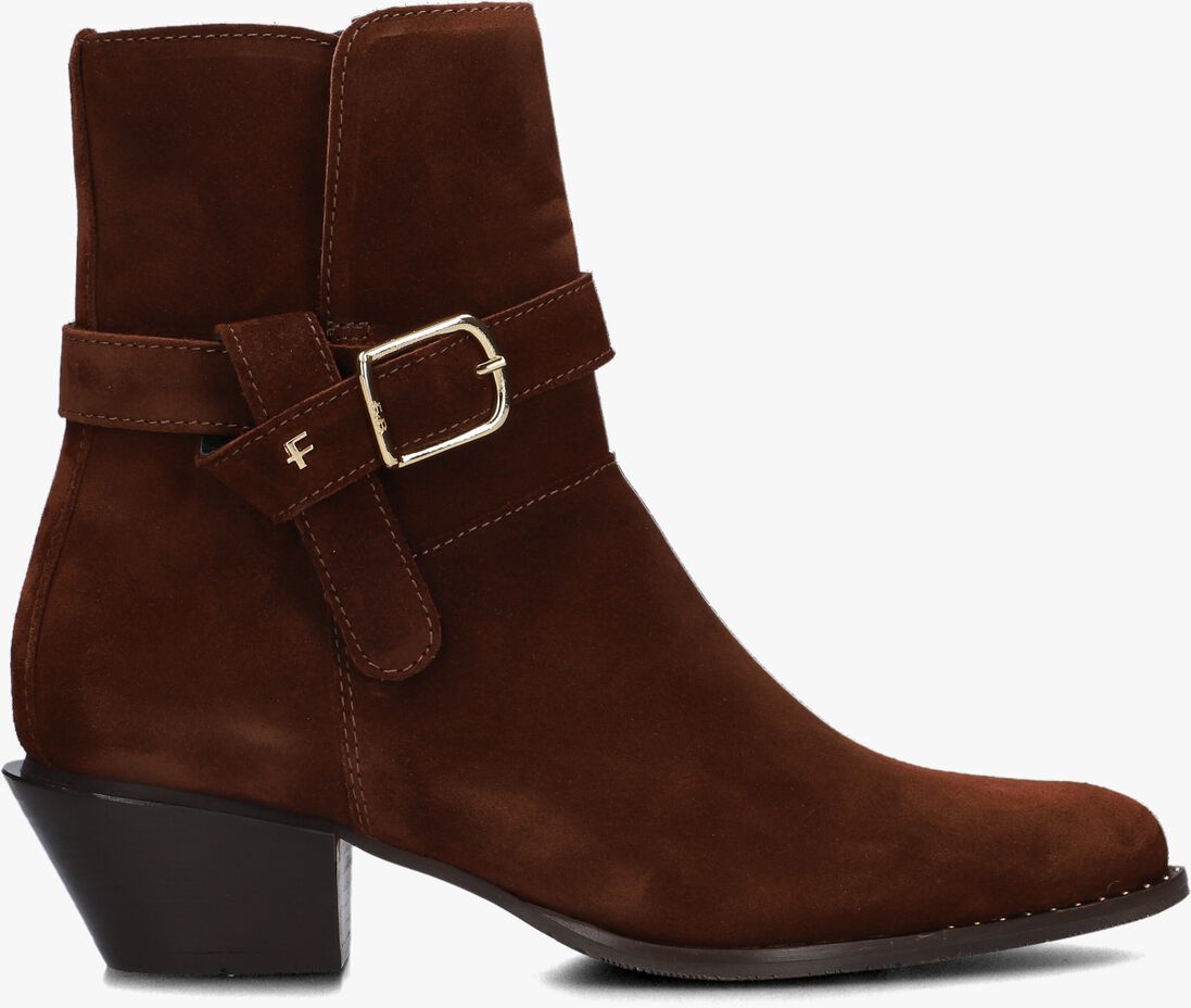 FLORIS VAN BOMMEL cognac floris van bommel enkellaarsjes sfw-50051