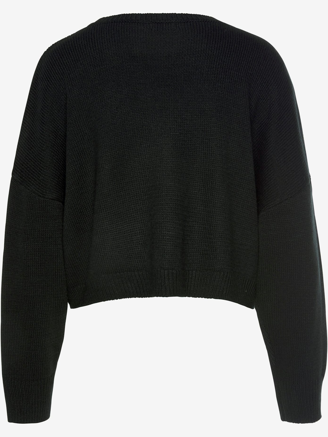 Pull à losanges encolure haute
