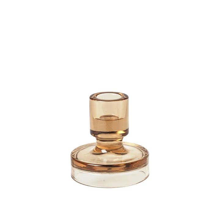 Broste Copenhagen - Petra Kerzenständer, Ø 8 x H 8 cm, indian tan
