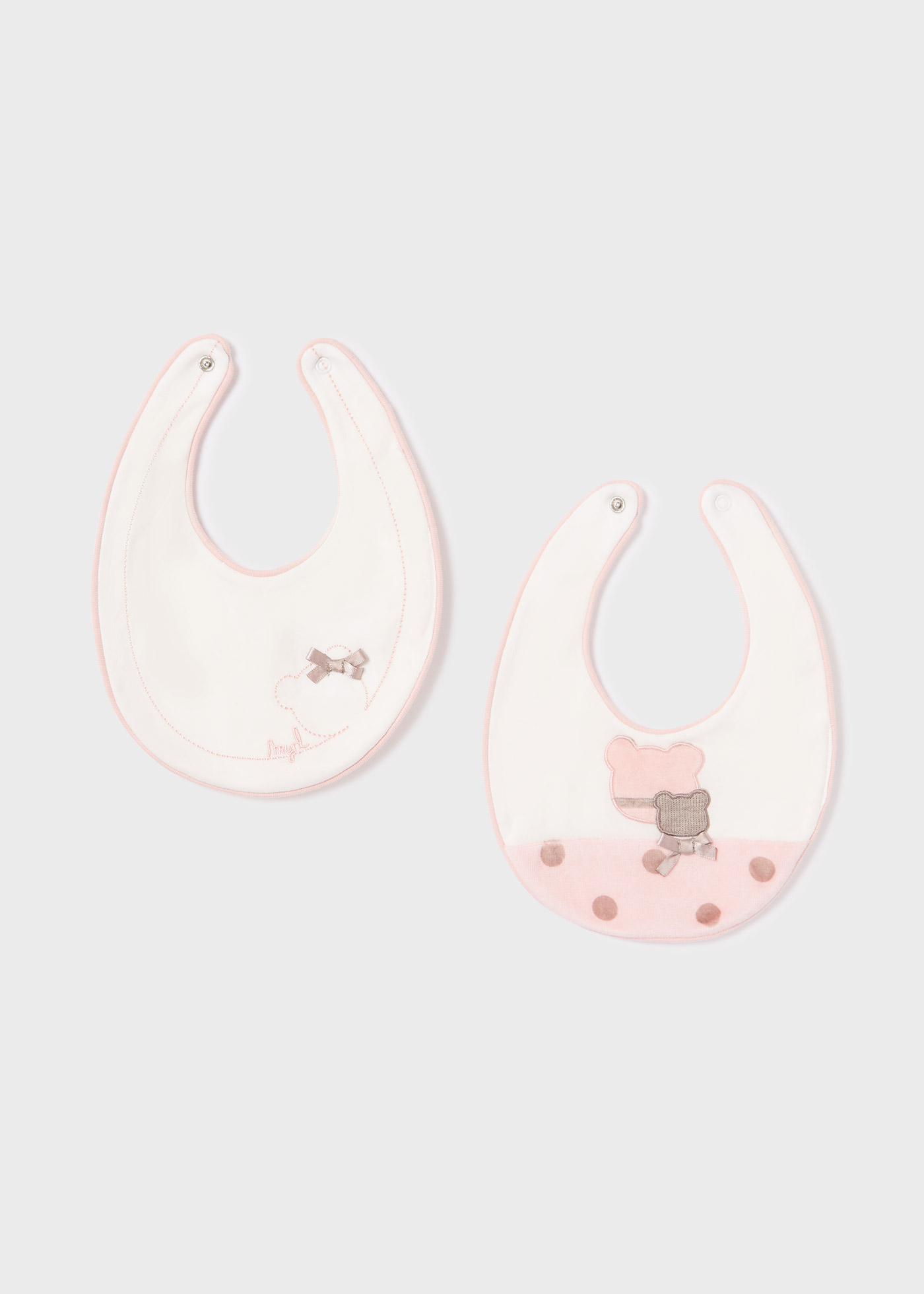 Conjunto de 2 babadores Better Cotton para bebês