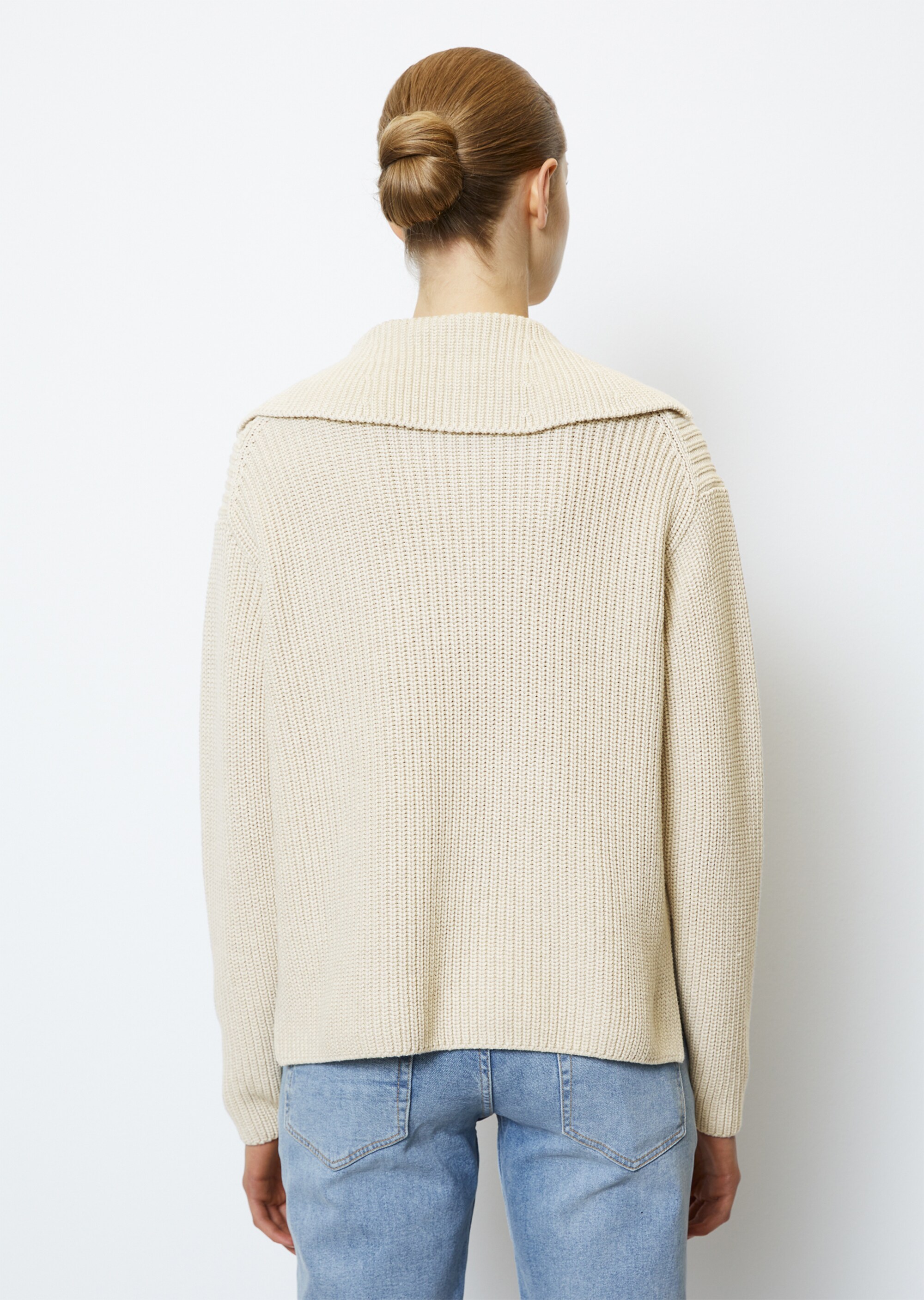 DfC Pullover im Troyer-Stil aus Organic Cotton