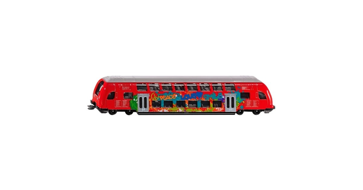 SIKUSuper - Dubbeldekker trein Modelvoertuig  (Schaal 1:87)