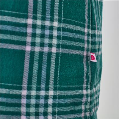 Chemise de nuit flanelle à carreaux - DODO HOMEWEAR
