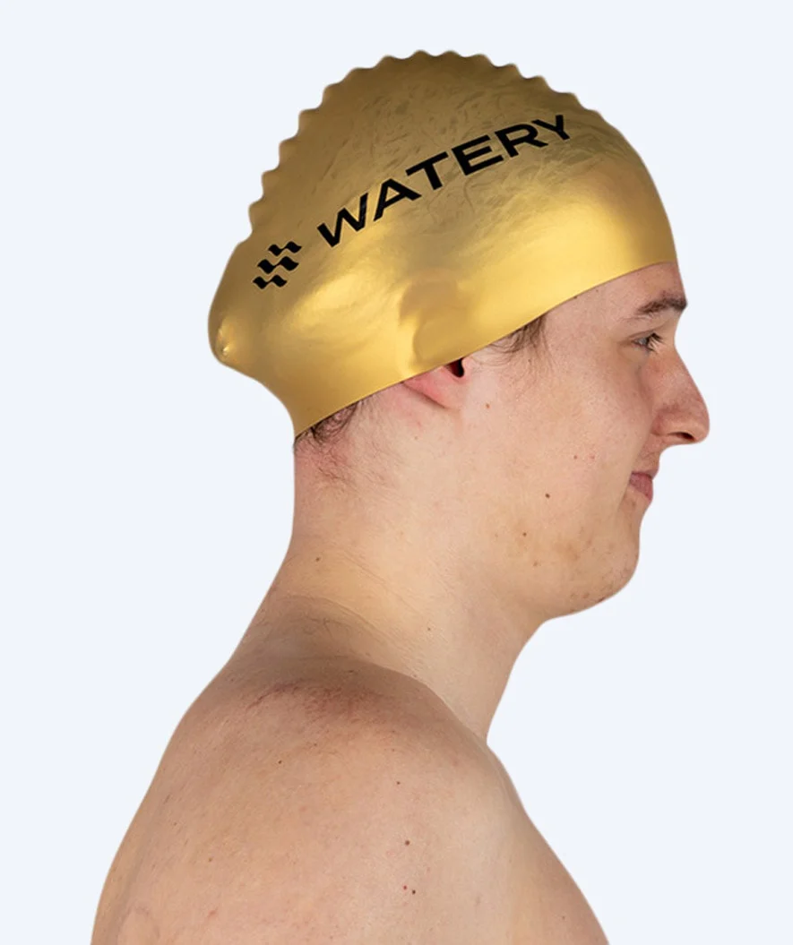 Watery badehætte (fra 10 år) - Signature - Guld