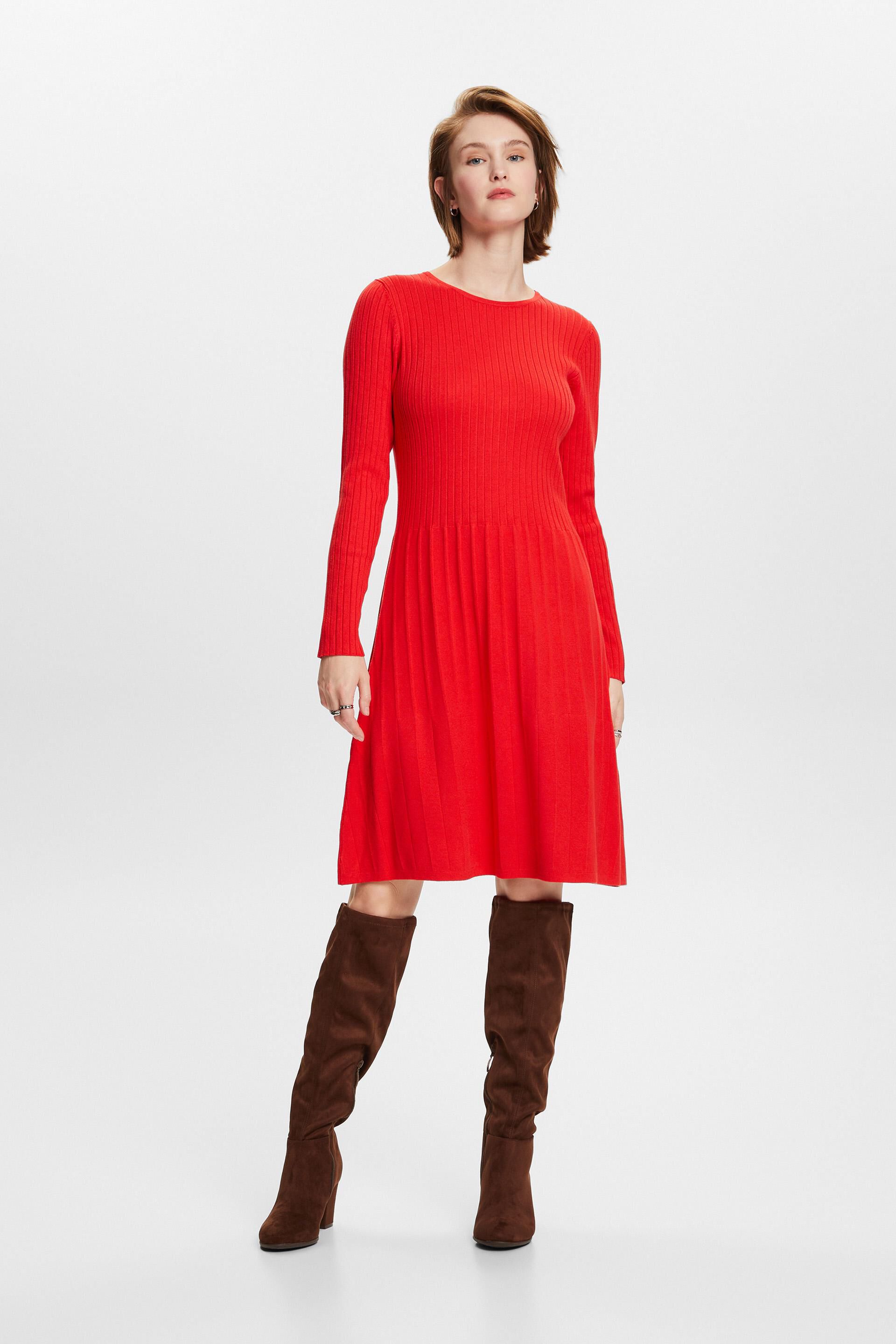 Dresses flat knitted