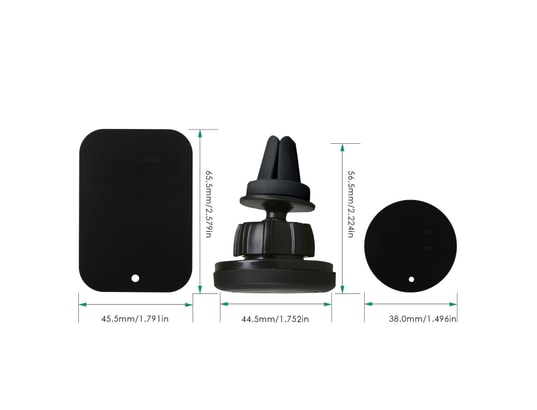 ACCE2S - Support smartphone Support Voiture Aimanté Pour APPLE - ASUS - BLACKBERRY - CRO...