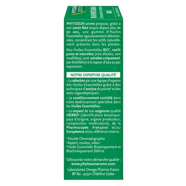 Phytosun Arôms Huile Essentielle Ravintsara Bio 5ml