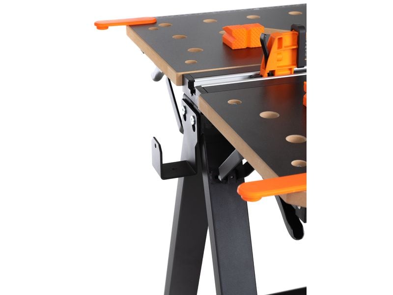STRUCT Mobile Werkbank klappbar, 450 kg Vielseitig einsetzbarer Arbeitstisch