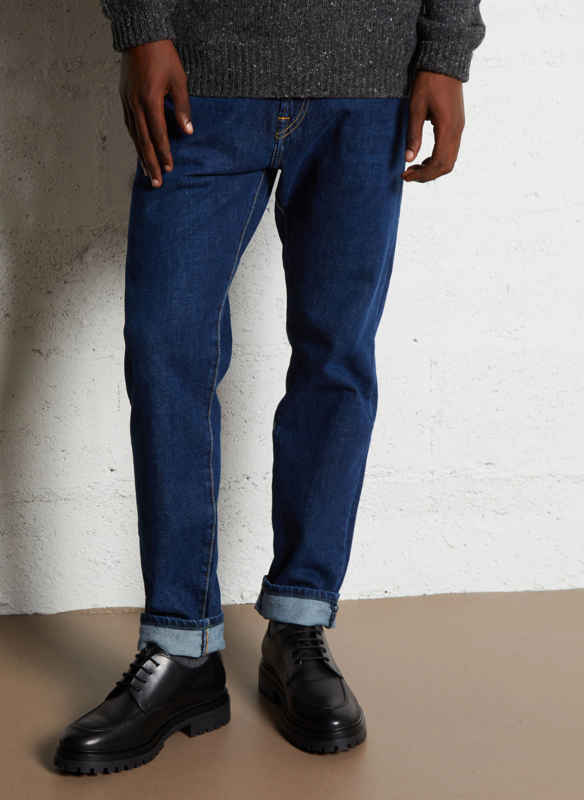 Derbies en cuir | Noir