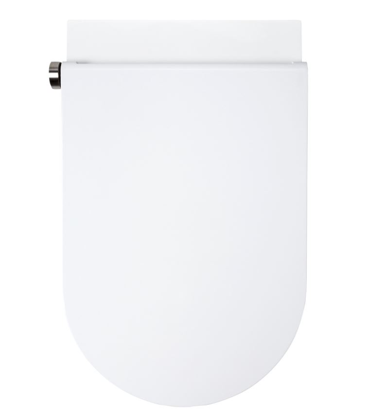 Rapowash douche wc luxe wit randloos toilet met bidetsproeier