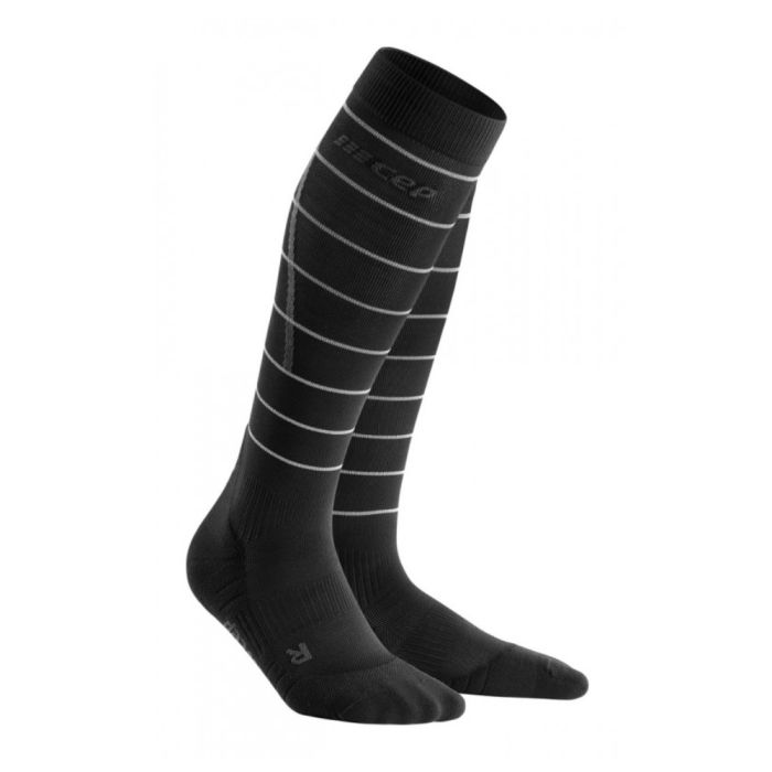 CEP Herre Strømper Reflective Compression Socks Sort