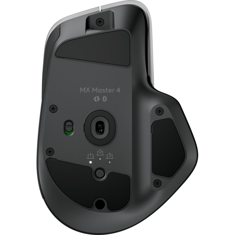 Logitech MX Master 4 souris Bureau Droitier RF sans fil + Bluetooth Laser 8000 DPI