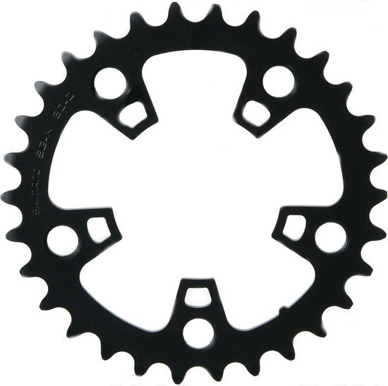 Shimano Ultegra FC-6703 Triple Donkergrijs Kettingblad Binnen