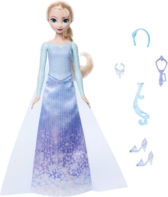 Disney Frozen Spin & Reveal Dukke Elsa