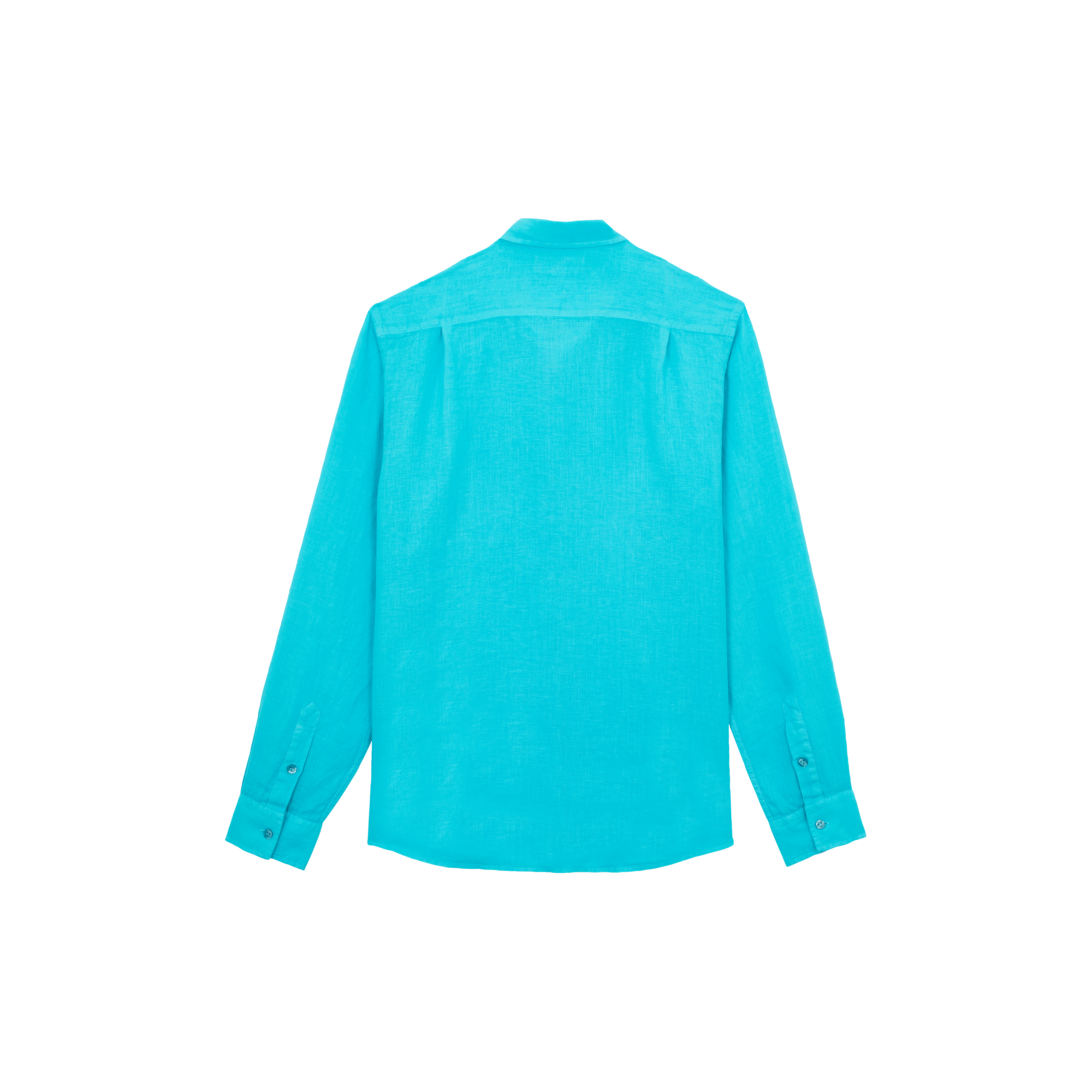 Chemise en lin homme unie