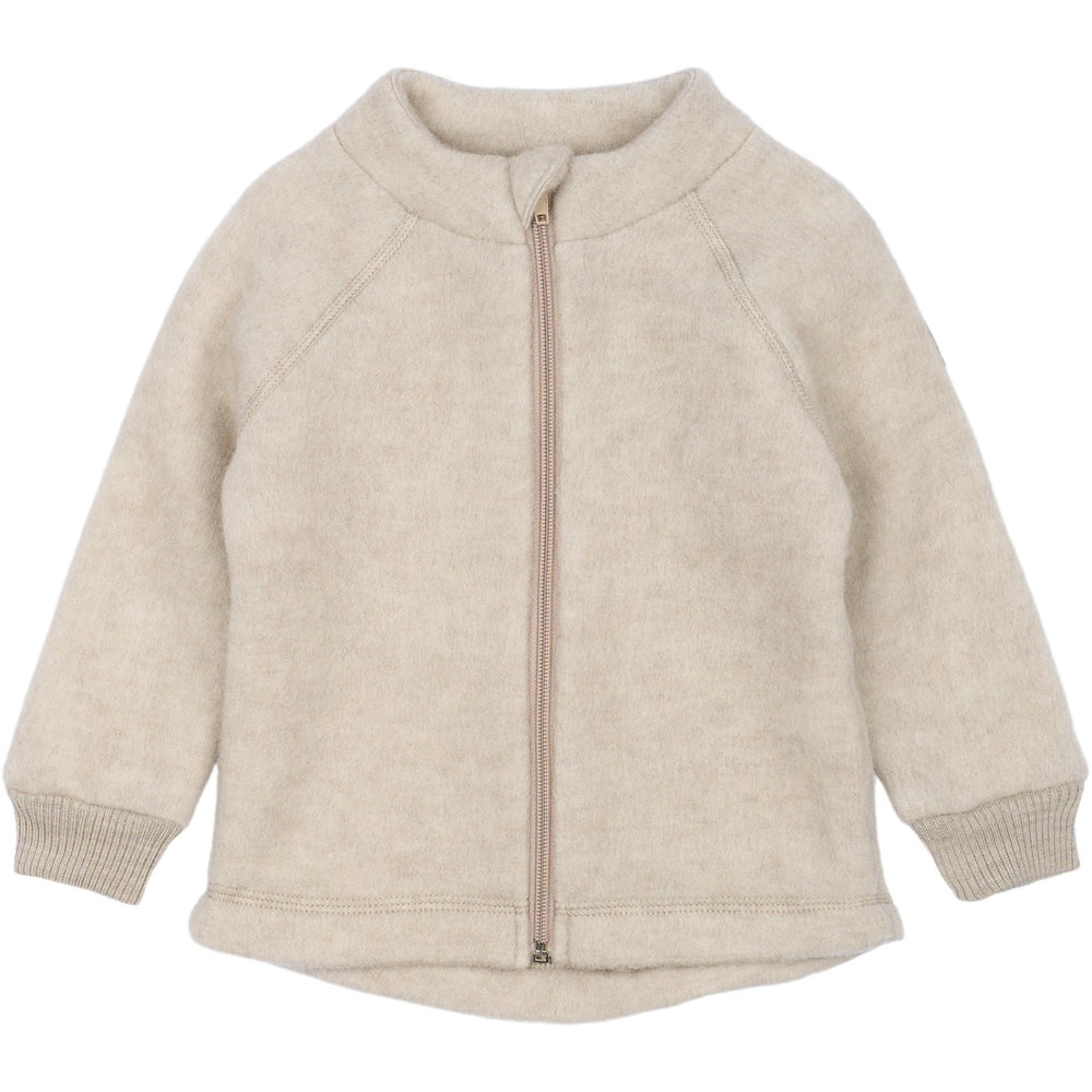 Køb Mikk-Line Melange Offwhite Uld Jakke