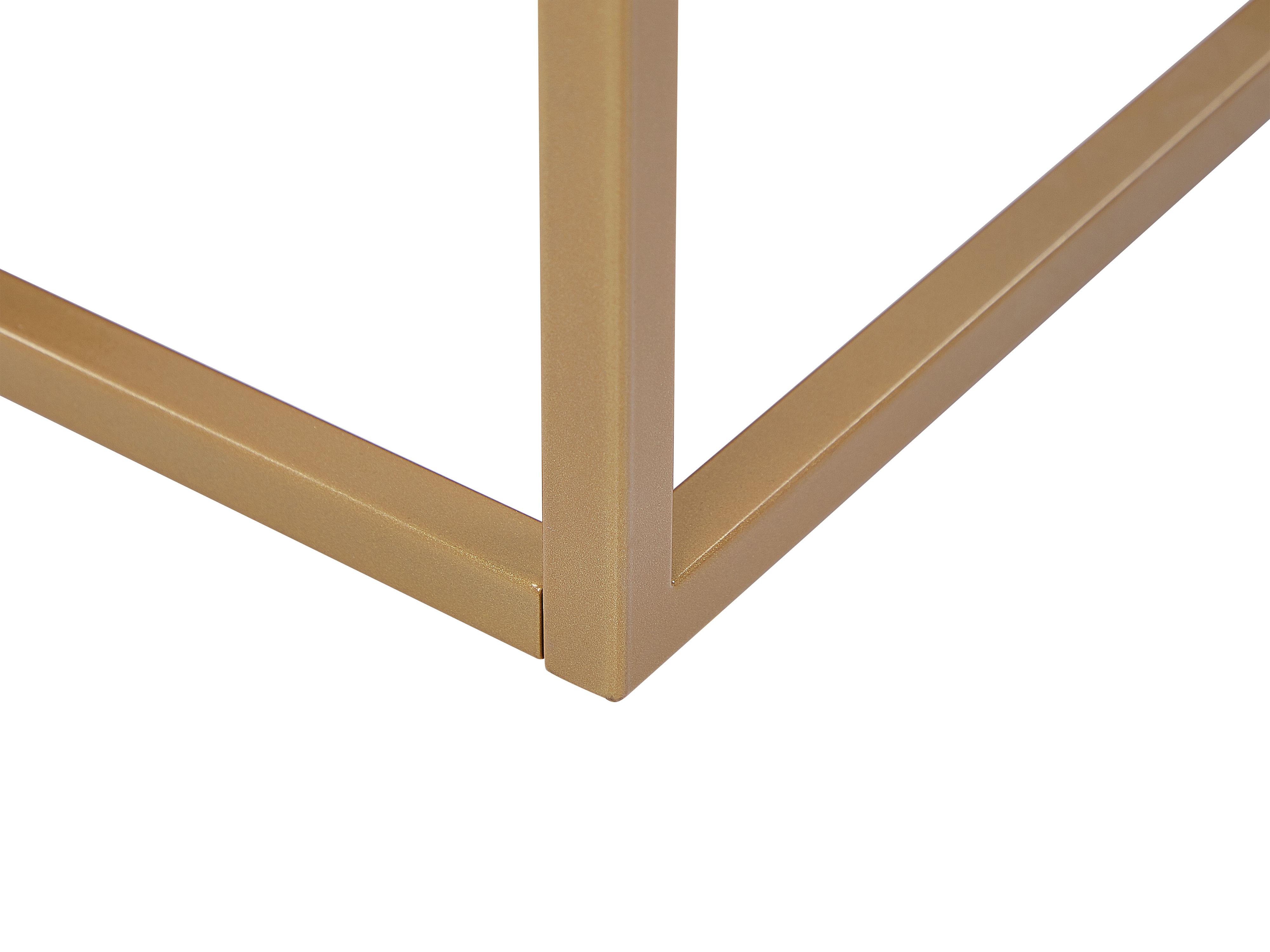 Salontafel DELANO Marmer/goud