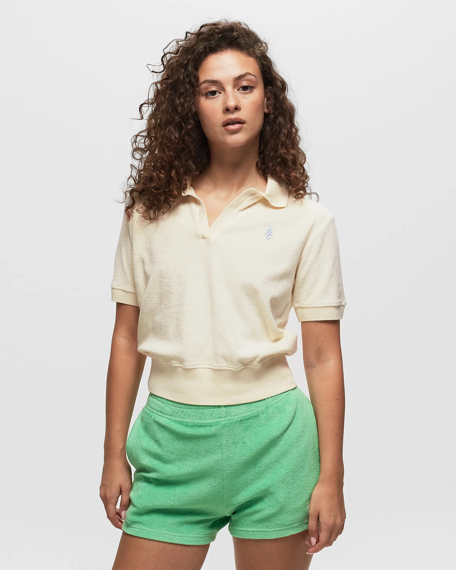 Sporty & Rich SRC Ss Terry Polo