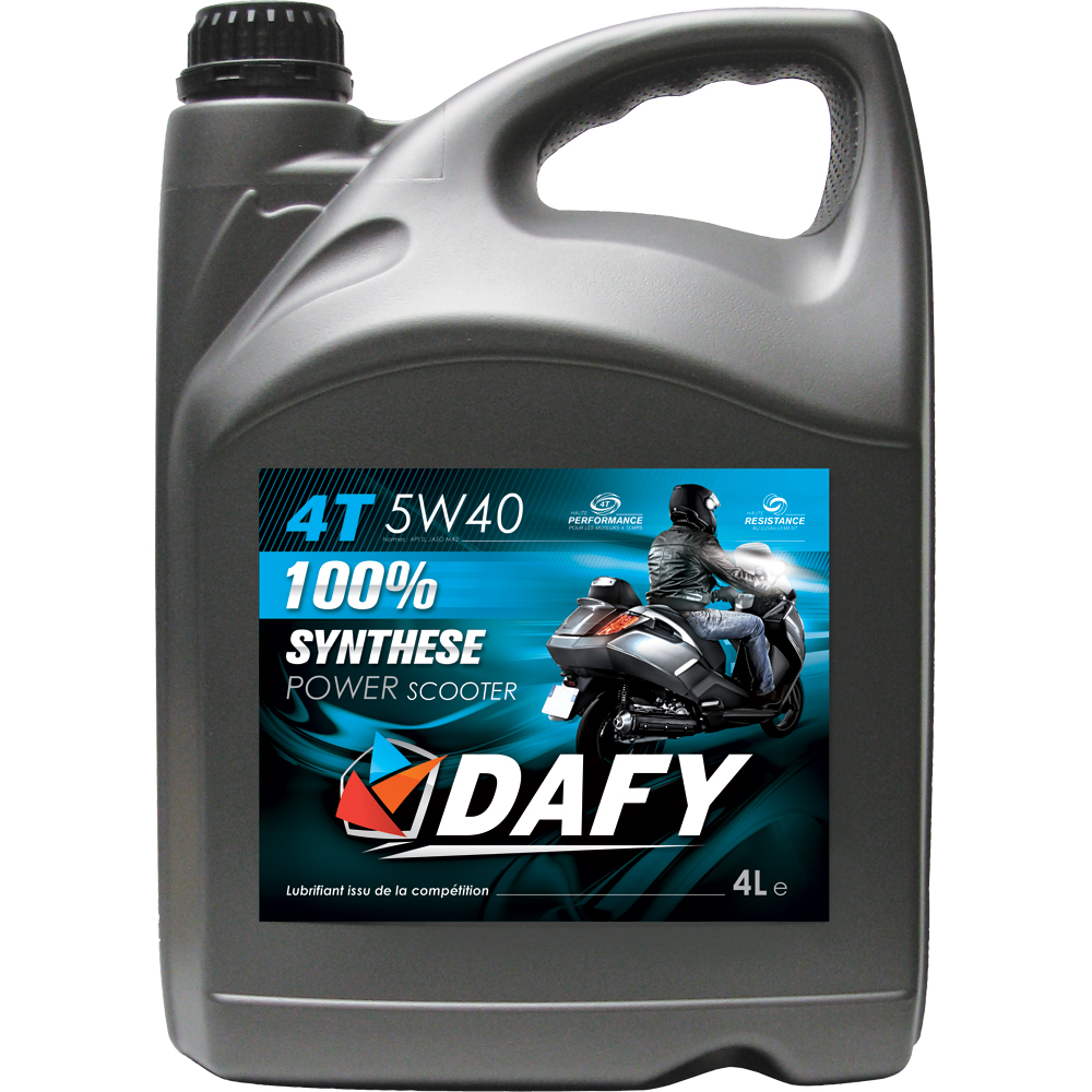 Dafy Moto - Huile Power SCOOT 4T 5W40