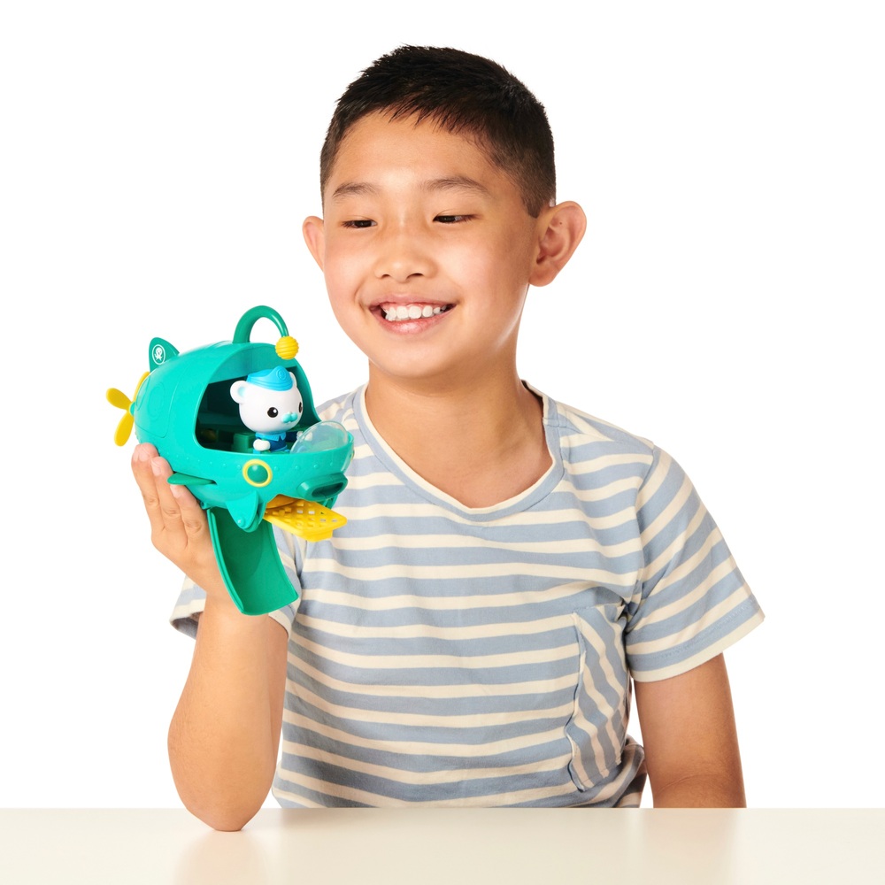 Octonauts Serie 1 Figur & Fahrzeug – Barnacles & Gup A