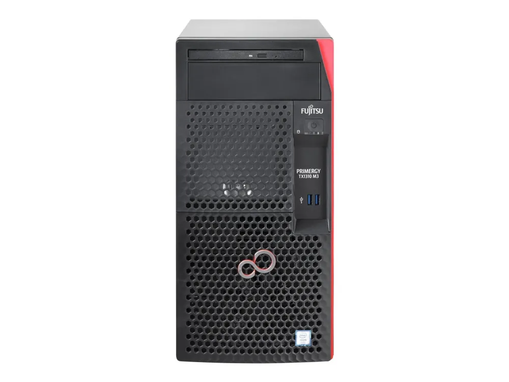 Fujitsu PRIMERGY TX1310 M3 - Server - tower - envejs - 1 x Xeon E3-1245V6 / op til 4.1 GHz - RAM 16 GB - SATA - non-hot-swap 3.5