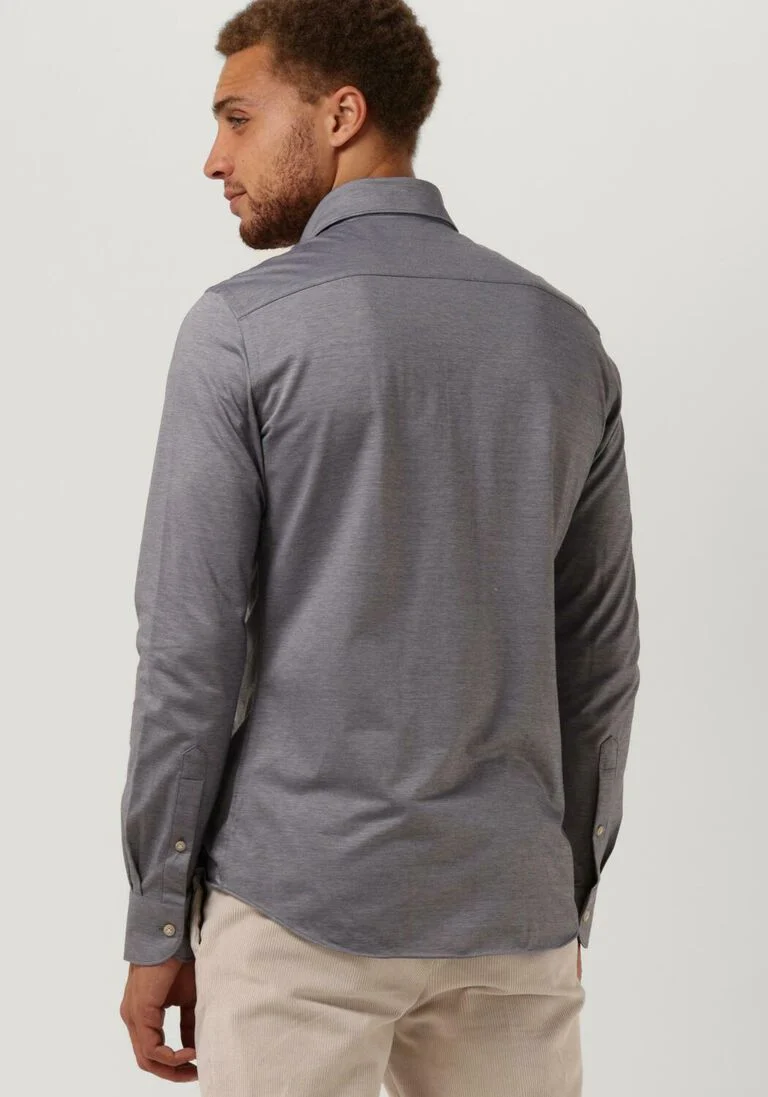 PROFUOMO blauwe profuomo casual overhemd shirt x-cutaway sc sf