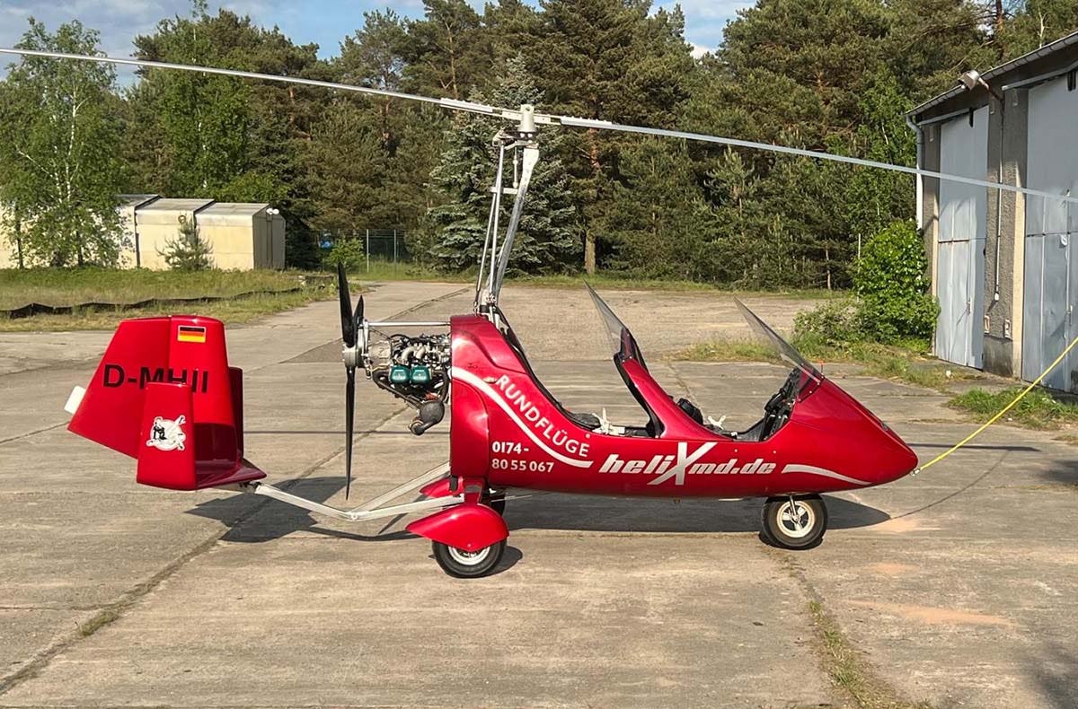 Tragschrauber selber fliegen Dessau-Roßlau (30 Min.)
