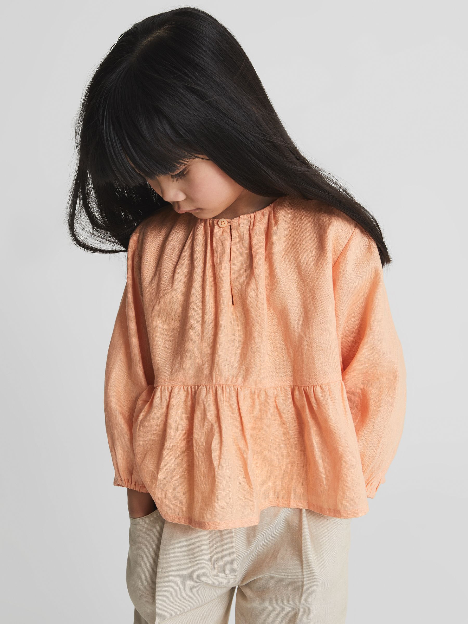 Reiss - Lee Junior - Blouse met lange mouwen