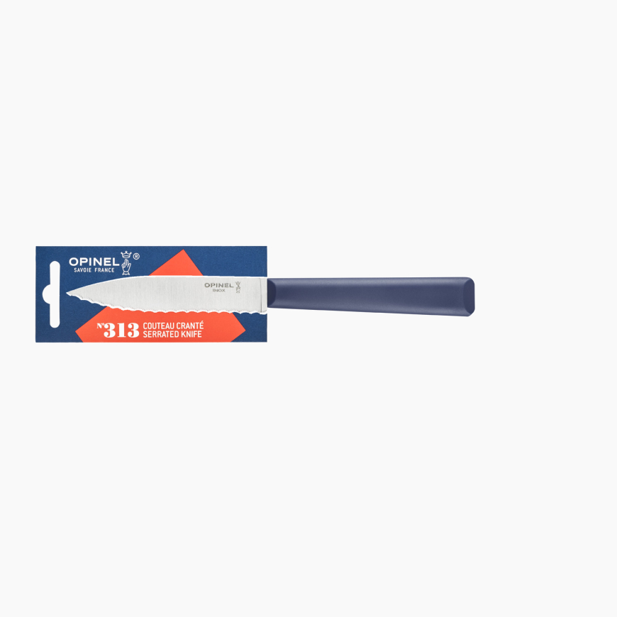 Couteau Cranté N°313 Essentiels + Bleu