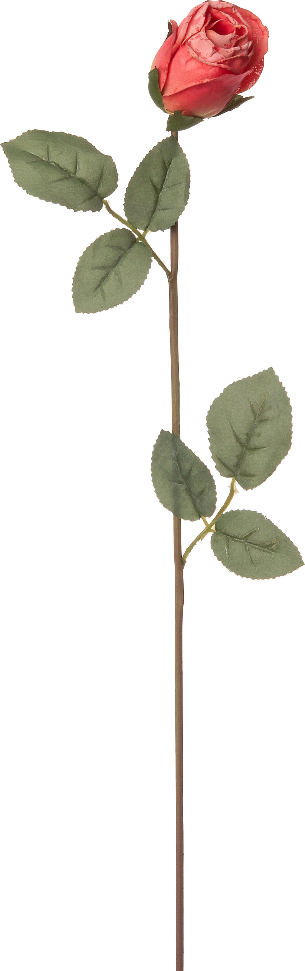 Intratuin kunstbloem Roos 81 cm paars