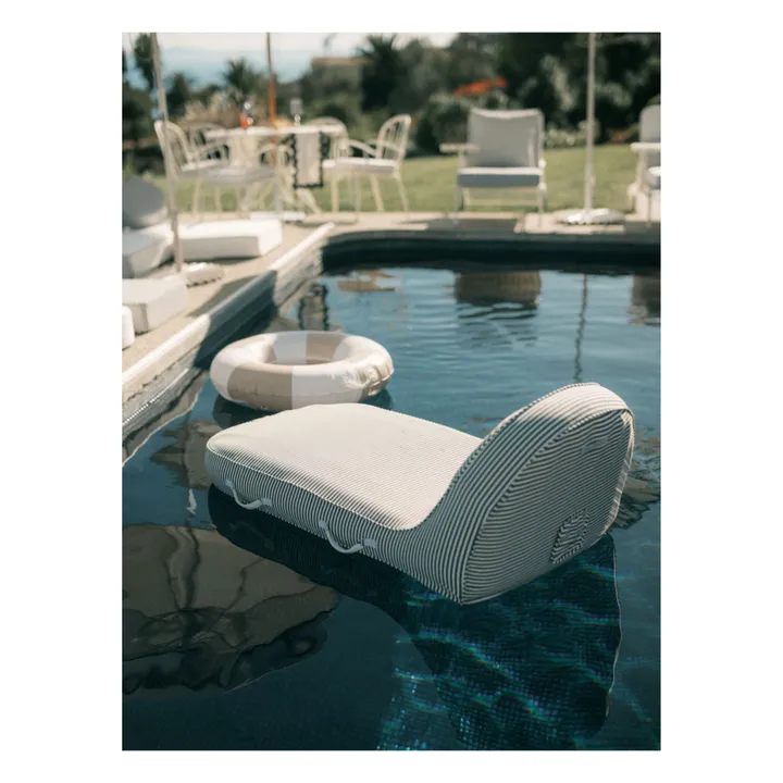 Business & Pleasure Co. Matelas de piscine flottant | Bleu marine