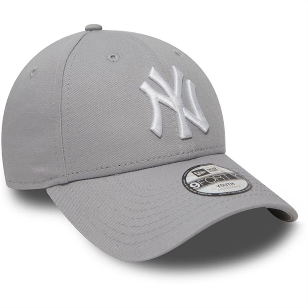 Køb NEW ERA MBL League Basic 9Forty New York/Yankees Cap Grey/White