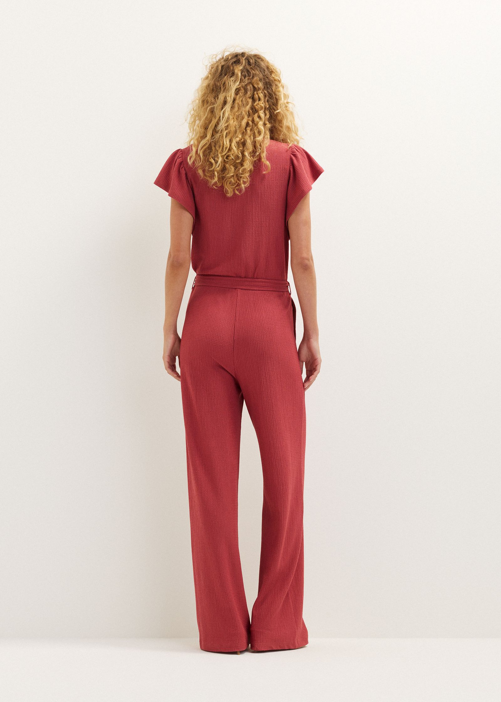 Jumpsuit met ruffles
