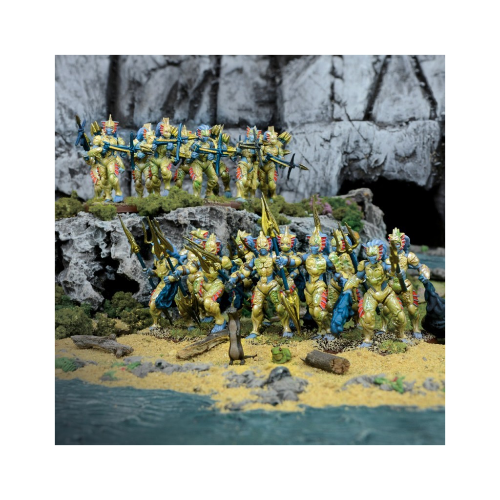 Kings of War - Royaume du Trident - Régiment de Naïades